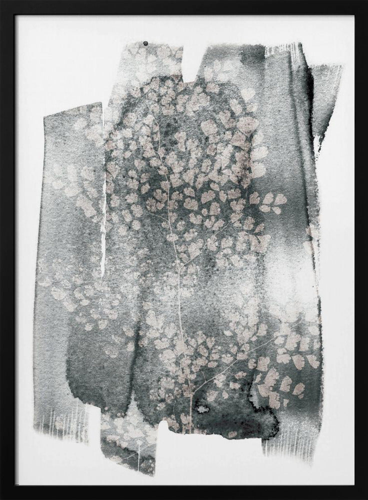 Abstract Watercolor Delicate Botanical Patterns | Poster