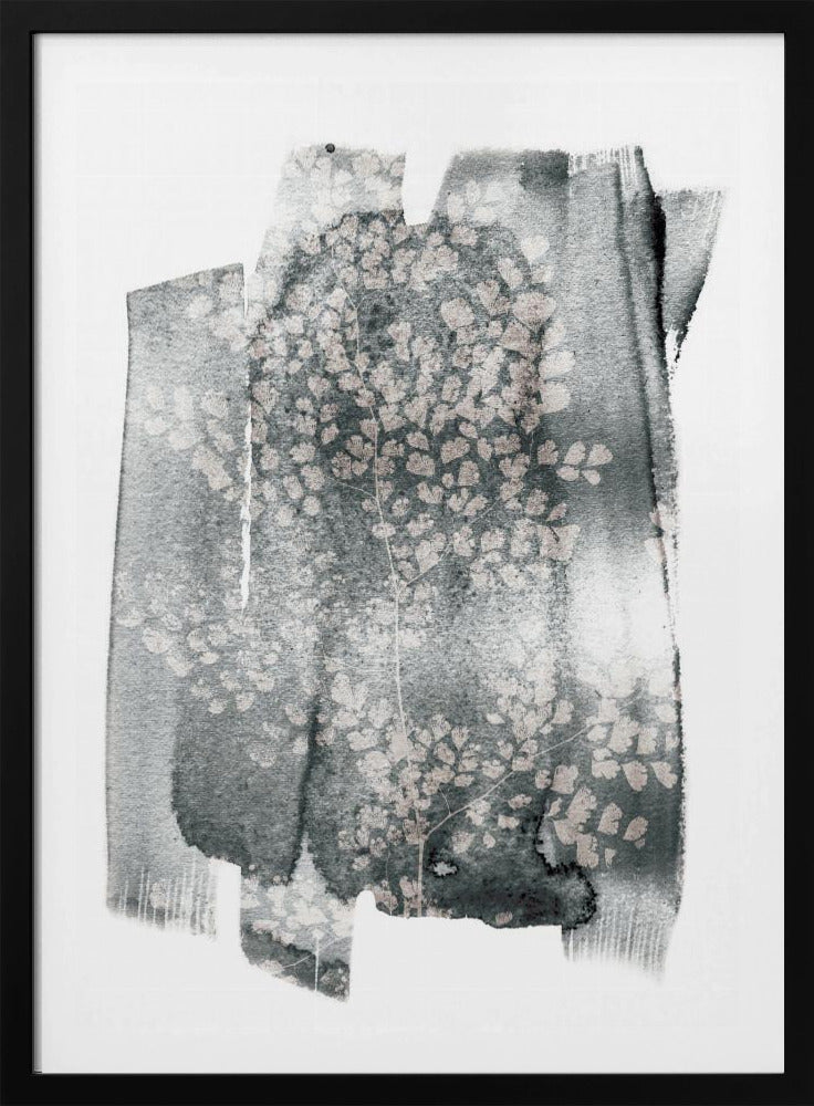 Abstract Watercolor Delicate Botanical Patterns | Poster