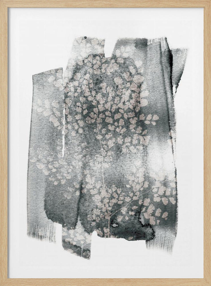 Abstract Watercolor Delicate Botanical Patterns | Poster