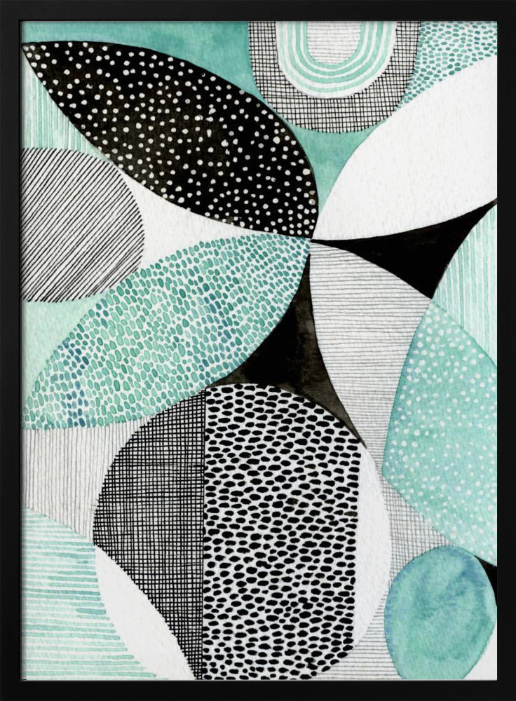 Geometric Shapes And Intricate Patterns | Poster