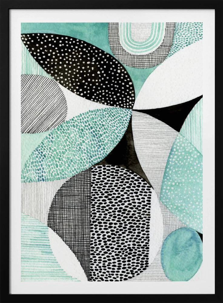 Geometric Shapes And Intricate Patterns | Poster