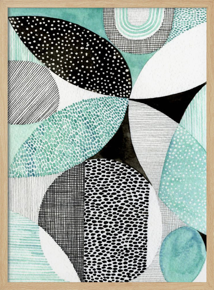 Geometric Shapes And Intricate Patterns | Poster