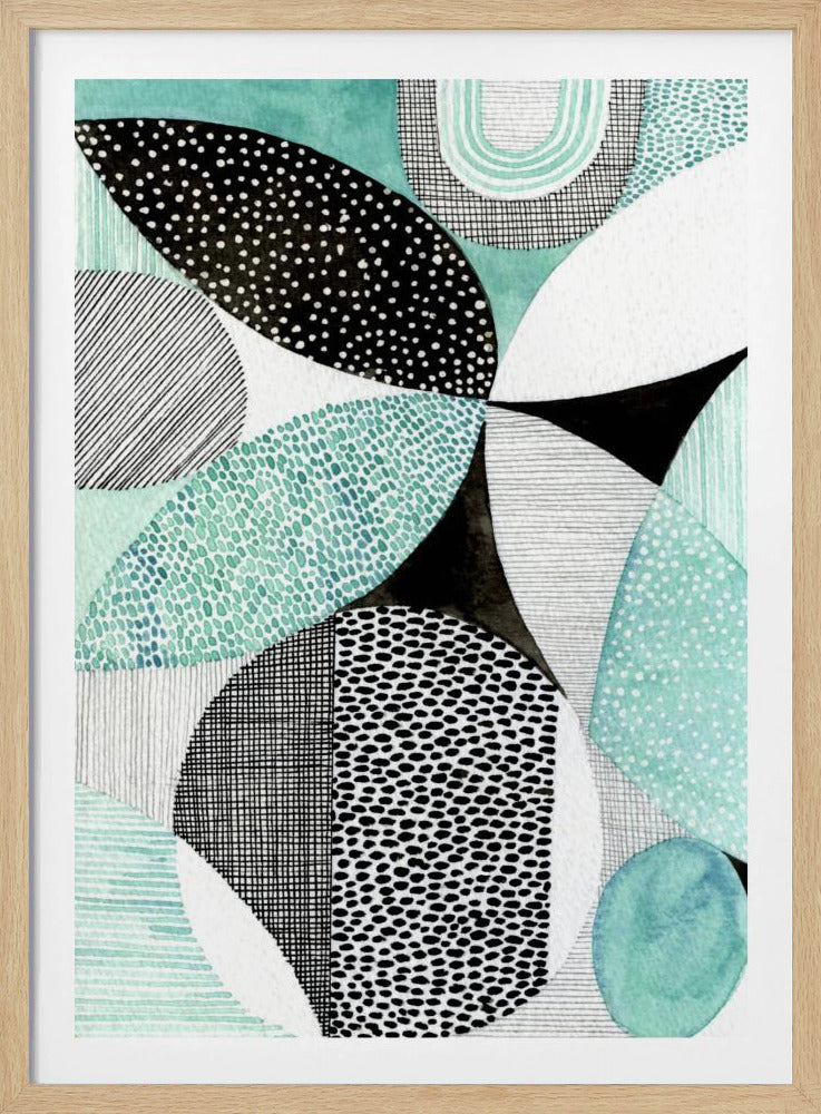 Geometric Shapes And Intricate Patterns | Poster