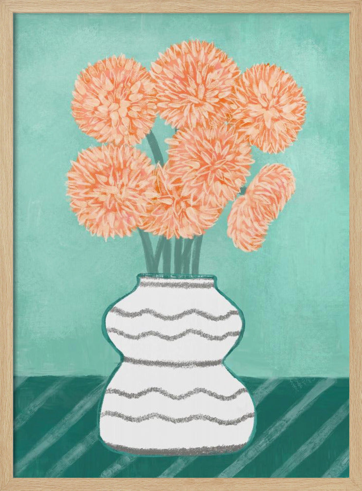 Peachy Blossoms | Poster