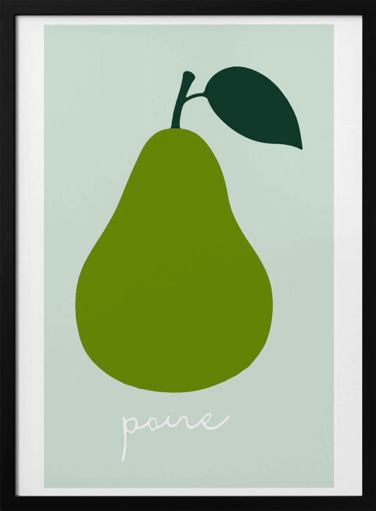 La Poire (Bright Green) | Poster