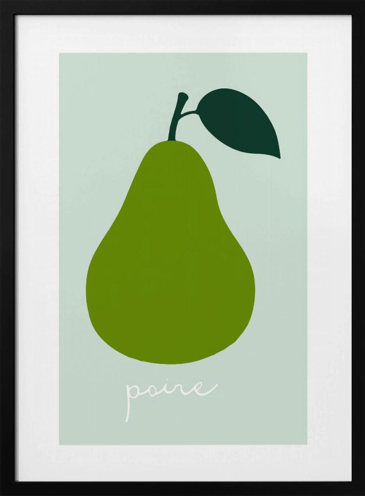 La Poire (Bright Green) | Poster