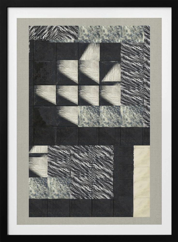 Geometric Patterns And Textured Tiles | Poster