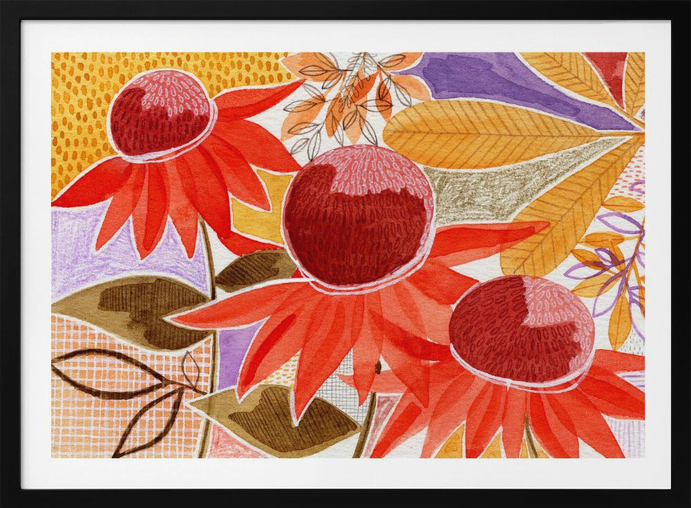 Layered Botanical Watercolour | Poster