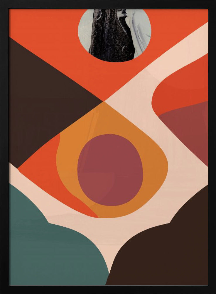 Geometric Forms And Muted Colors | Poster