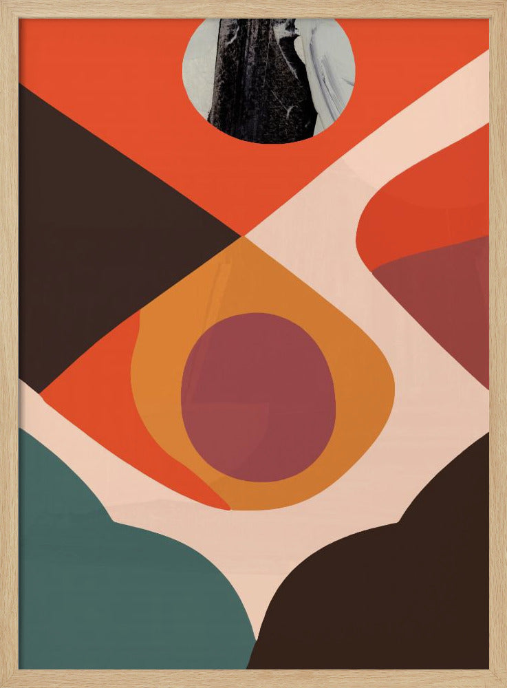 Geometric Forms And Muted Colors | Poster