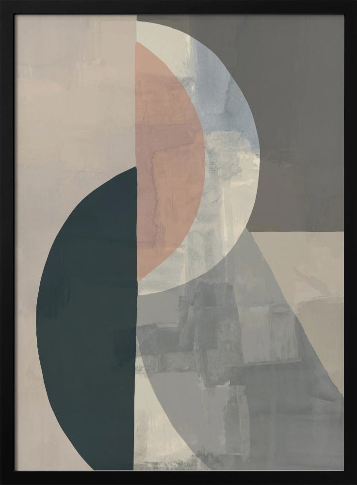 Geometric Forms And Muted Colors | Poster