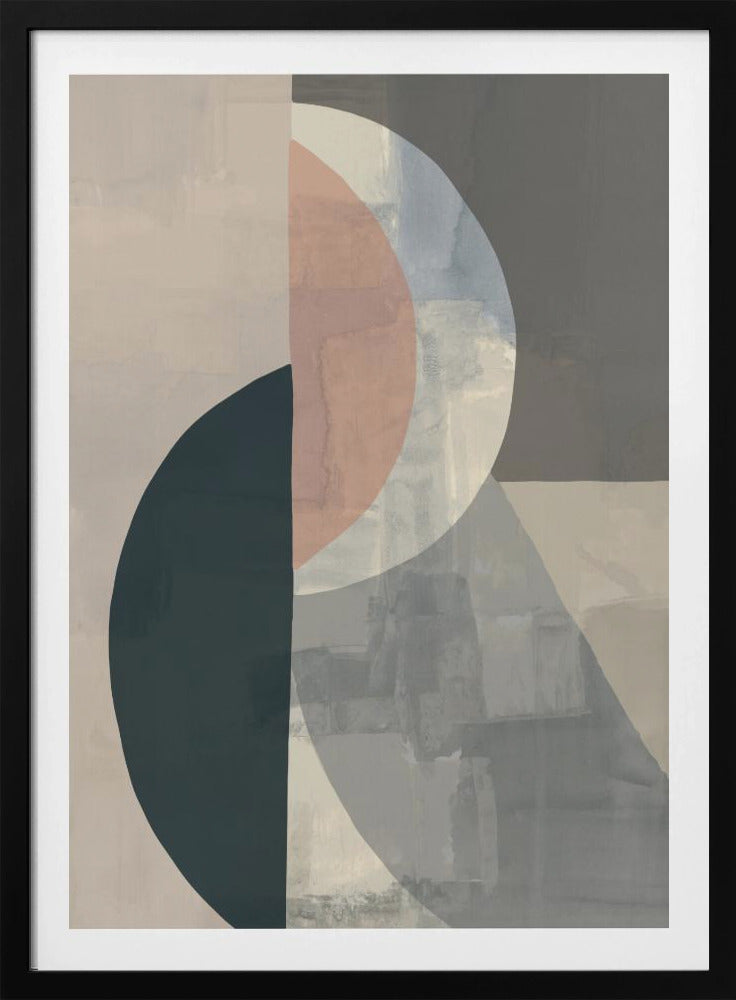 Geometric Forms And Muted Colors | Poster