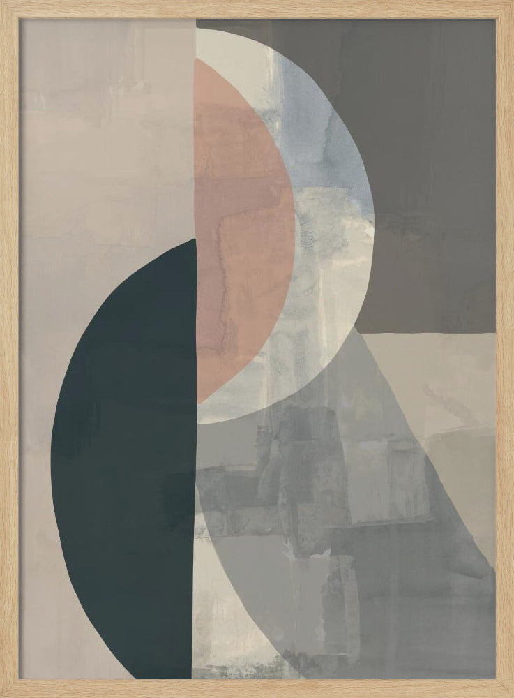 Geometric Forms And Muted Colors | Poster