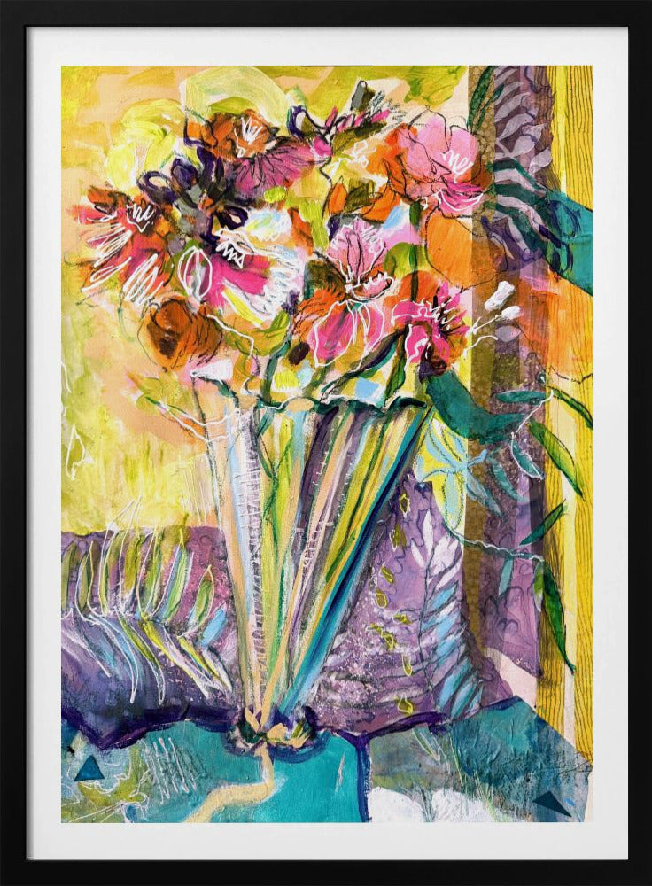 Vibrant Bloom Dance | Poster