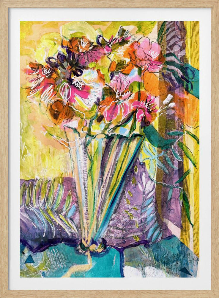 Vibrant Bloom Dance | Poster