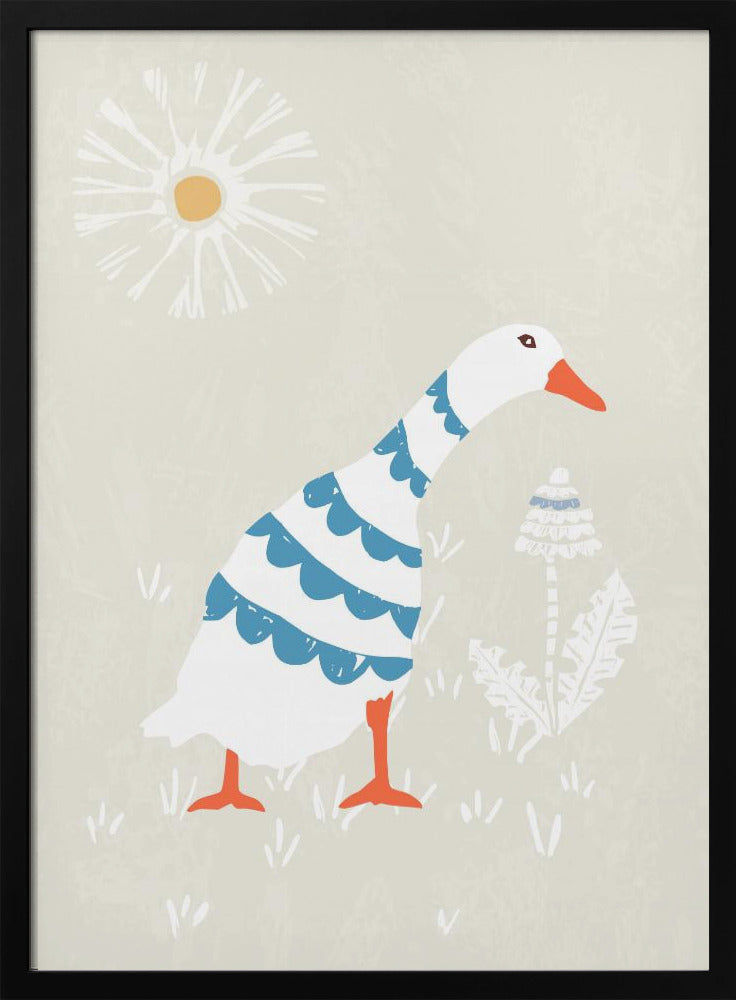 Goslings In The Sunshine | Poster