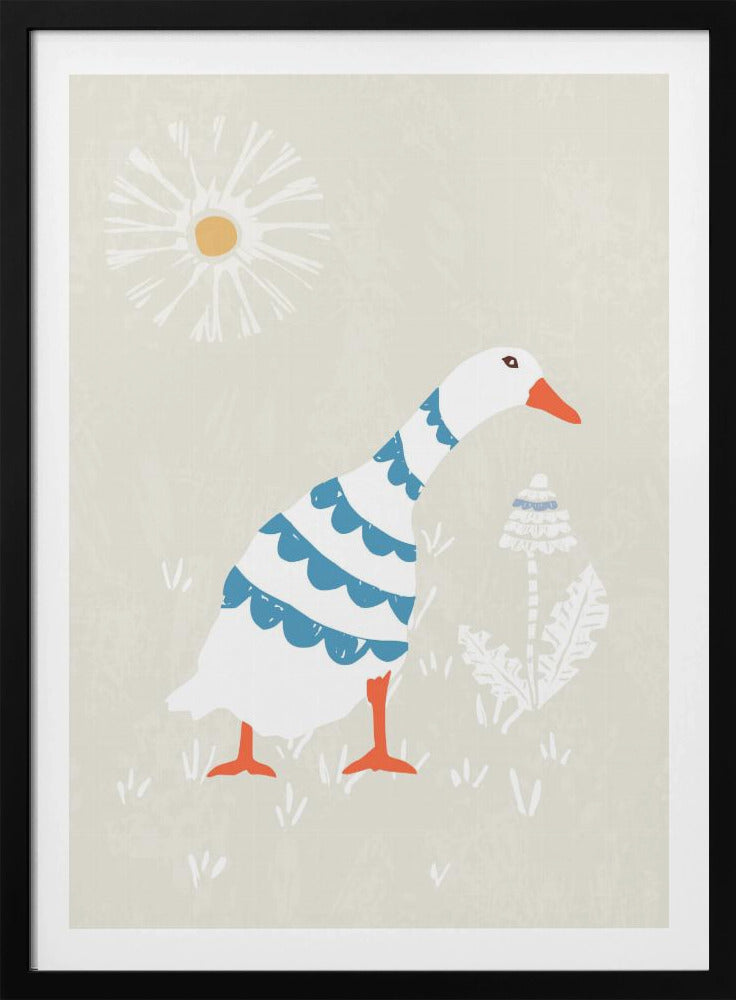 Goslings In The Sunshine | Poster