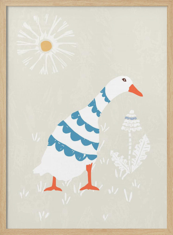 Goslings In The Sunshine | Poster