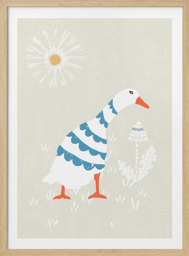 Goslings In The Sunshine | Poster