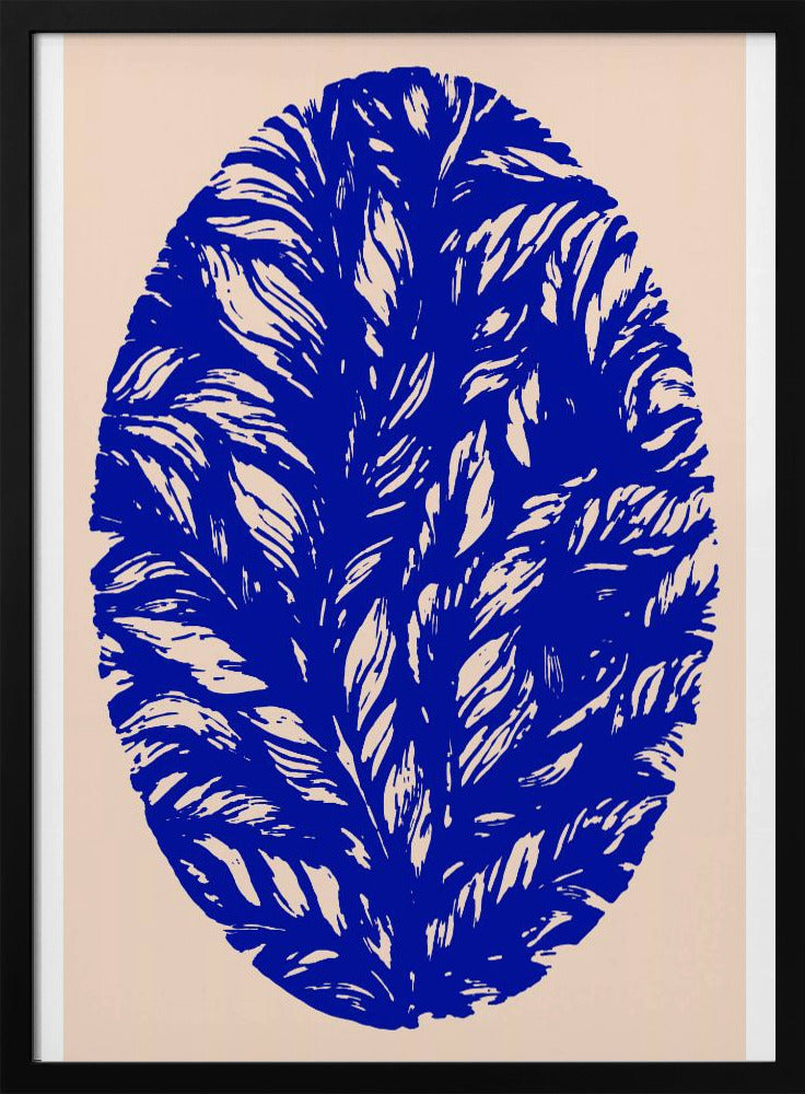 Indigo Bloom Orb | Poster