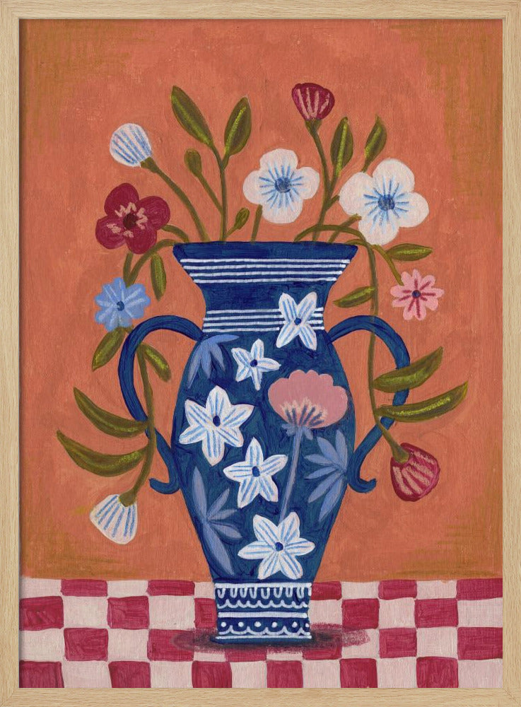 Vase Wild Flowers Bouquet | Poster
