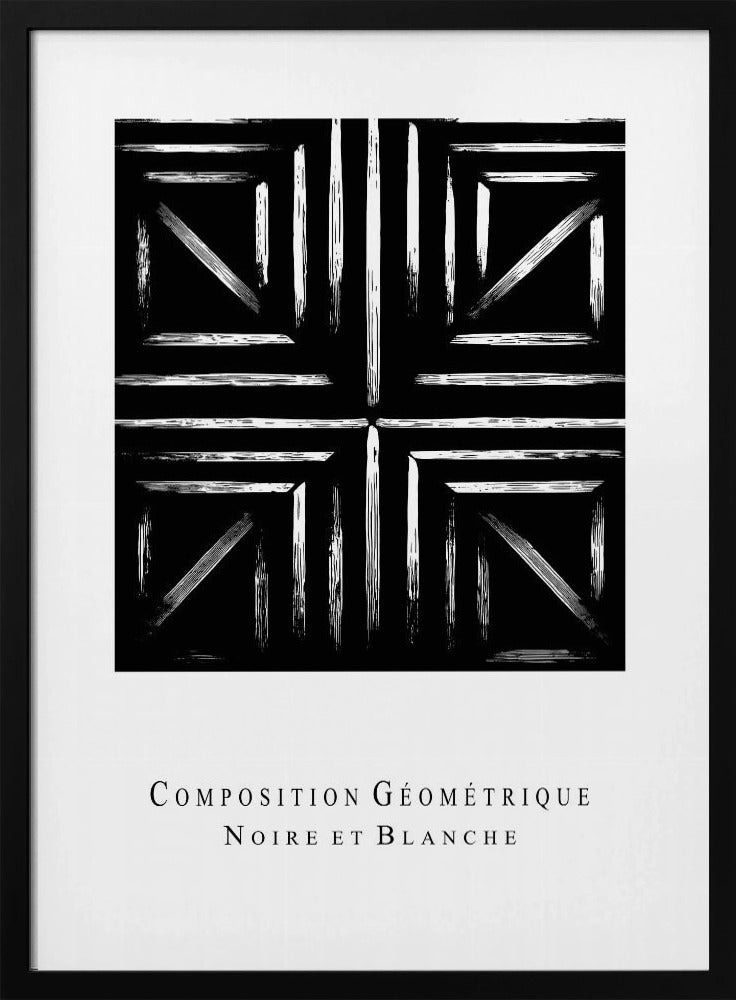 Monochrome Geometry | Poster