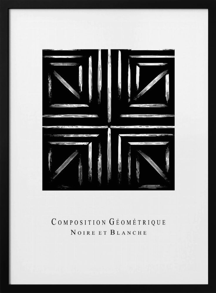 Monochrome Geometry | Poster