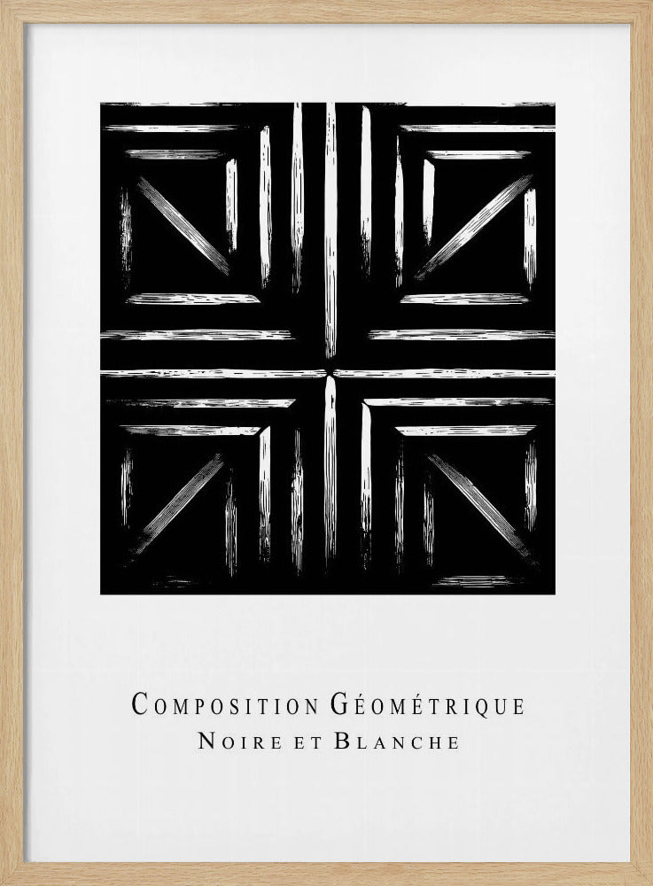 Monochrome Geometry | Poster