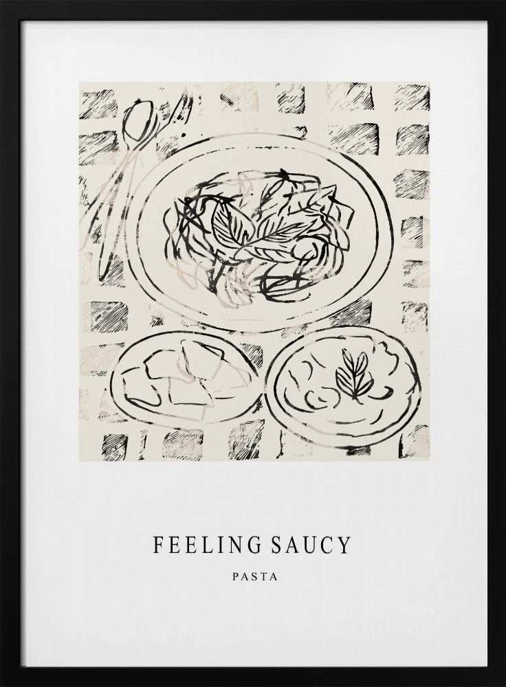 Illustration Of A Pasta Dish | Poster