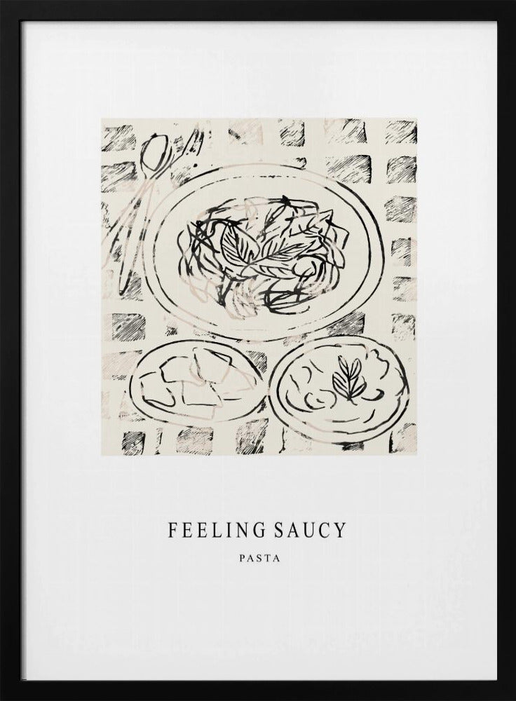 Illustration Of A Pasta Dish | Poster