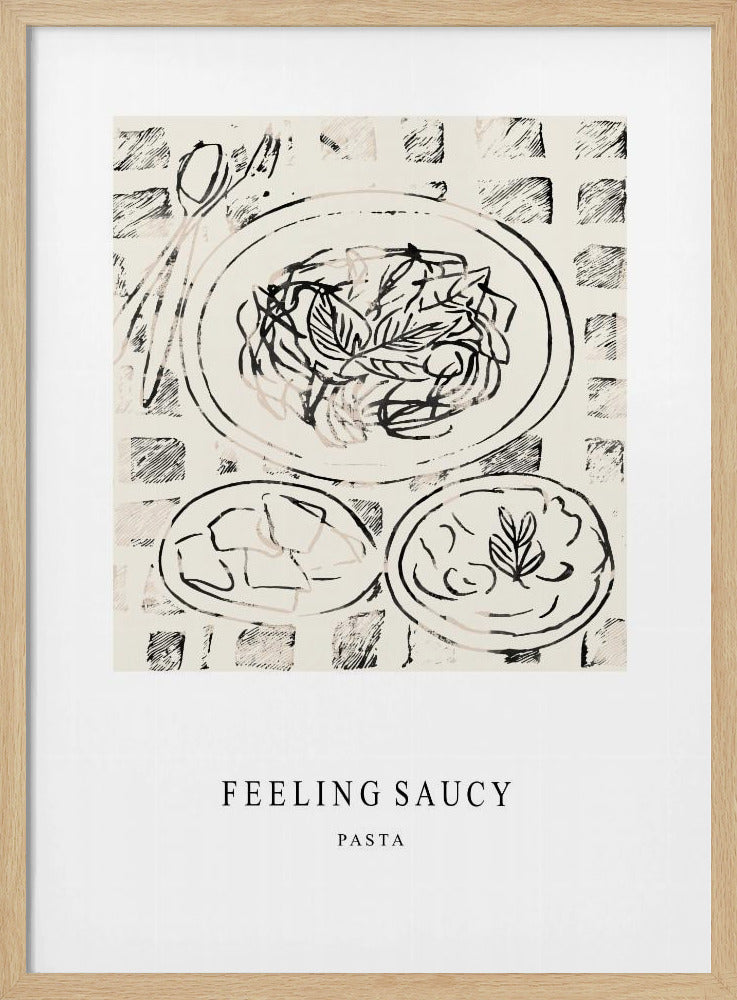 Illustration Of A Pasta Dish | Poster