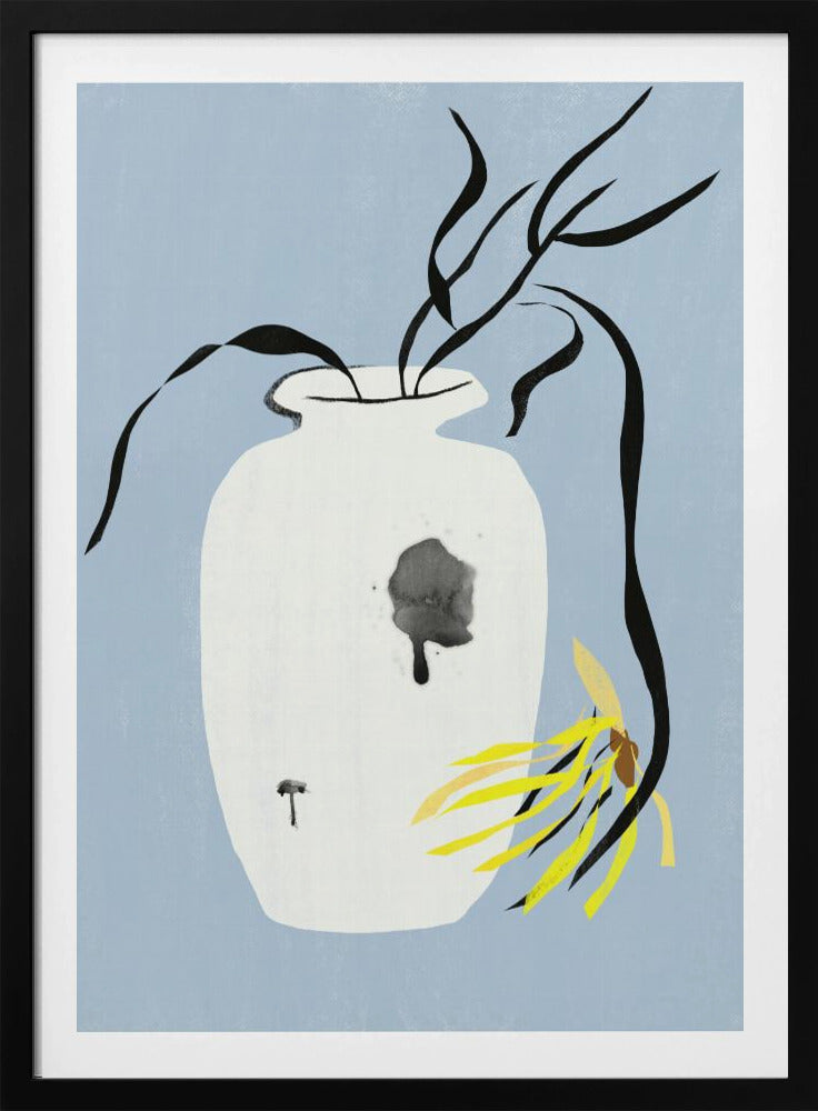 Vase And Withered Bloom | Poster