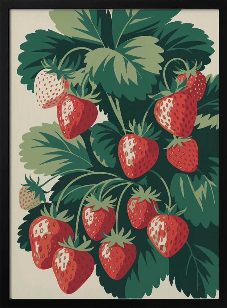 Juicy Strawberry Delight | Poster
