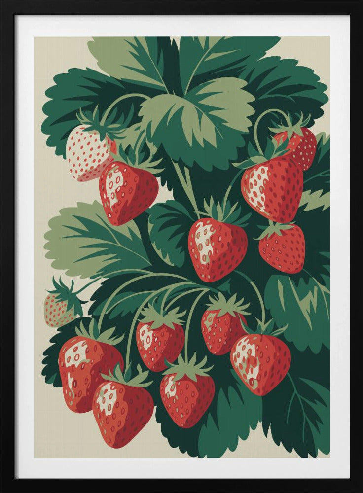 Juicy Strawberry Delight | Poster