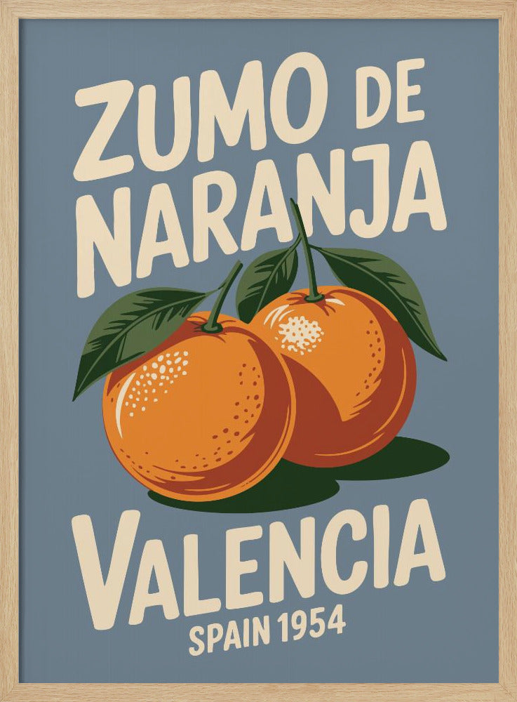 Valencia Oranges | Poster