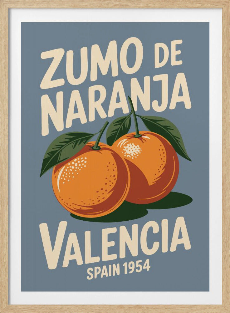Valencia Oranges | Poster