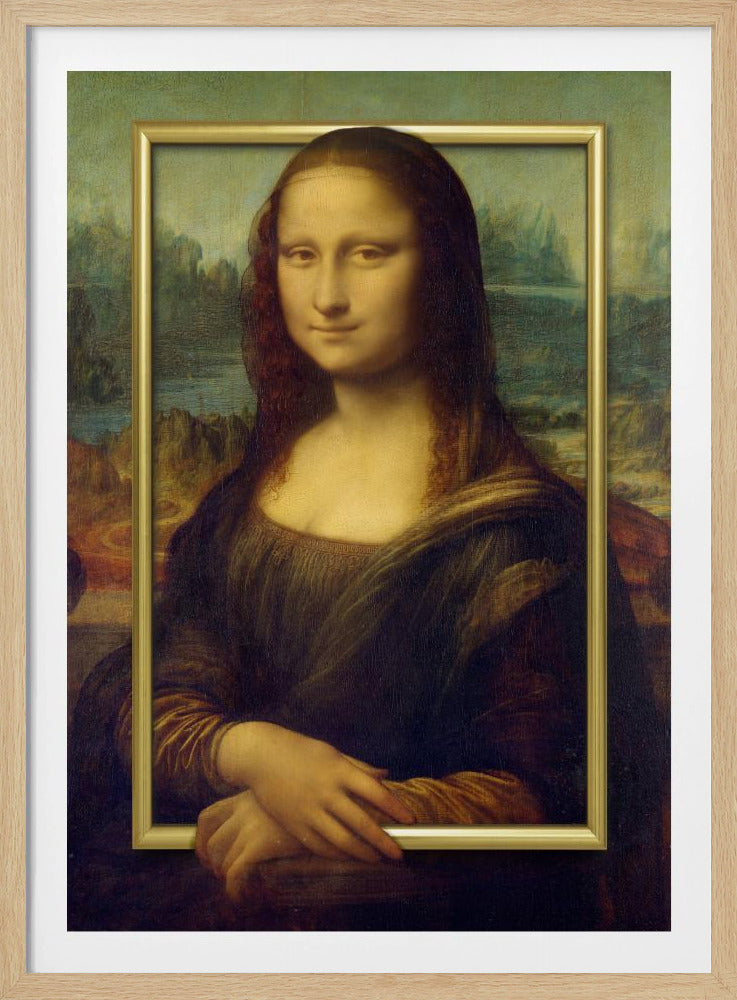 Mona, Reframed | Poster