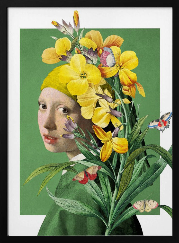 Girl With Pearl Earring   the Springtime Edition | Poster
