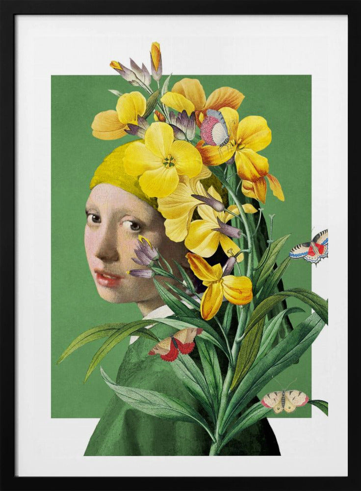 Girl With Pearl Earring   the Springtime Edition | Poster