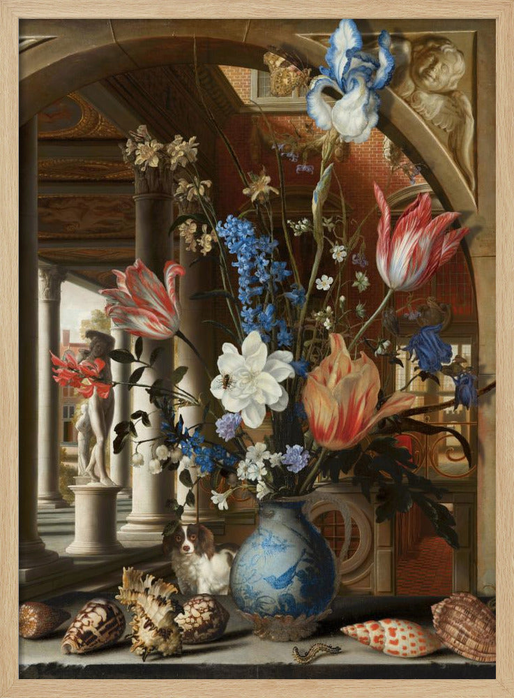 A Still Life With Perspective Dutch Masters Combined | Poster