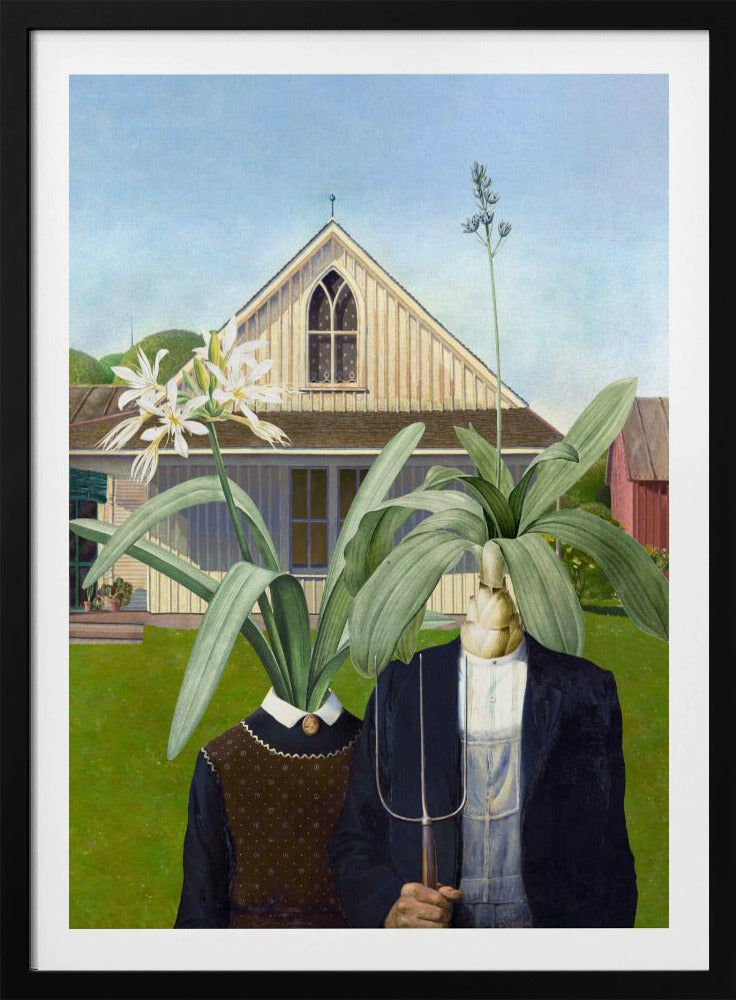 Floral Duo Patchwork | Poster