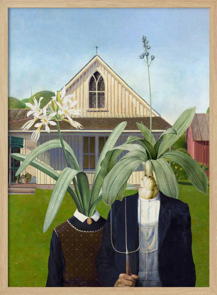 Floral Duo Patchwork | Poster