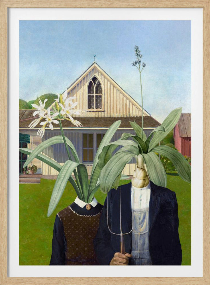 Floral Duo Patchwork | Poster