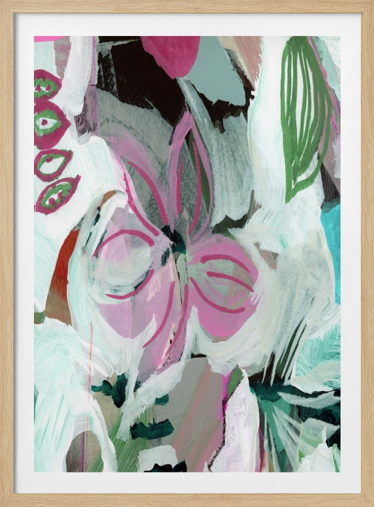 Painted Bloom Whispers | Poster