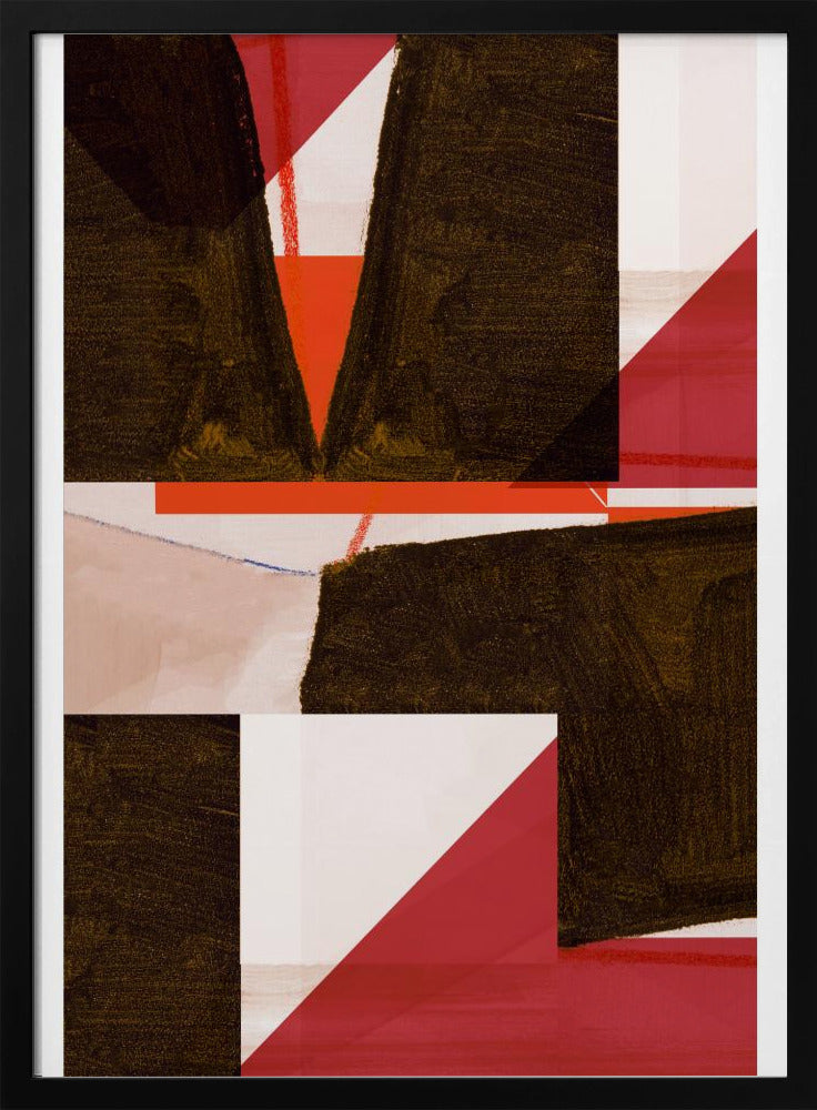 Colorful Bold Geometric Shapes | Poster