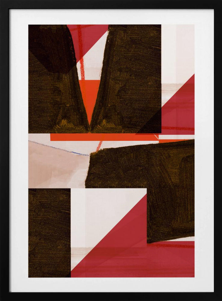 Colorful Bold Geometric Shapes | Poster