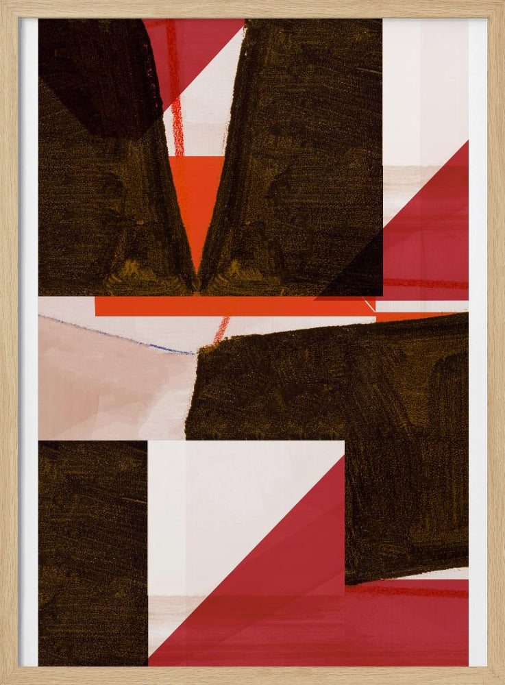 Colorful Bold Geometric Shapes | Poster