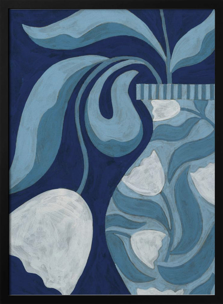 White Tulip Still Life | Poster