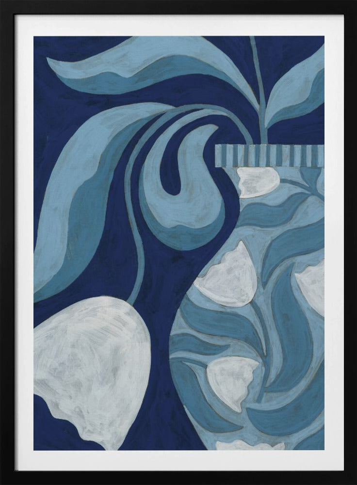 White Tulip Still Life | Poster