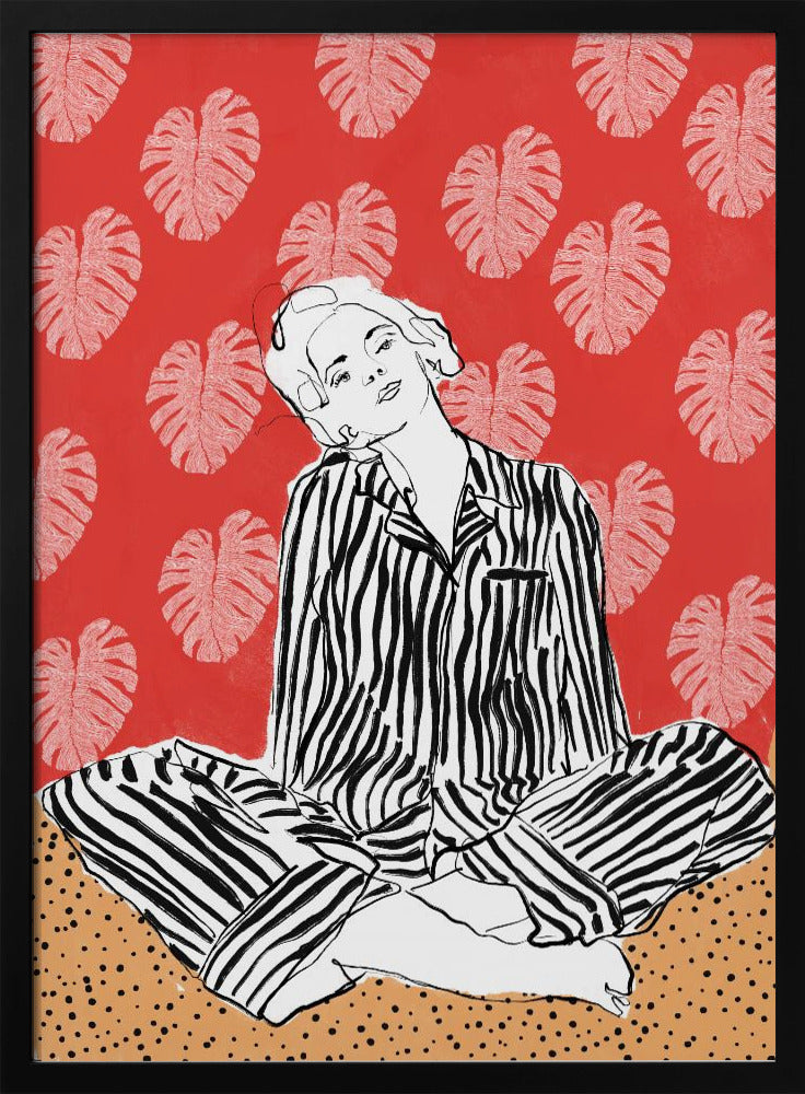 Serenity In Stripes | Poster